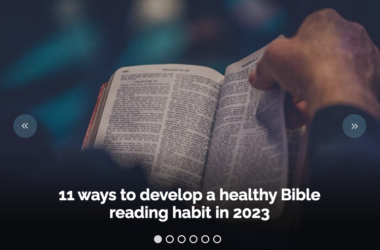 11 ways to develop a healthy Bible reading habit in 2023